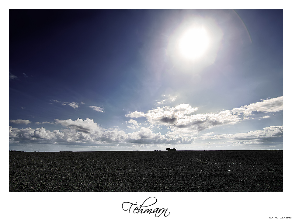 Foto von Fehmarn Feld Wolken Sonne