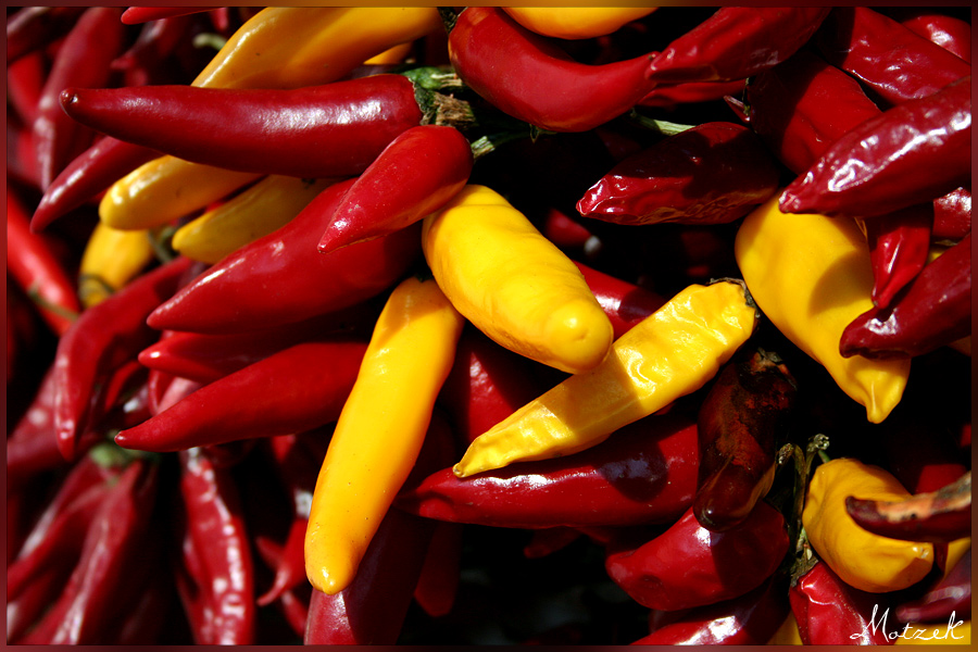 Foto von Chili Rot Gelb