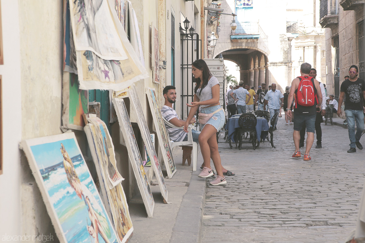 Pinturas Foto von Gemälde zum Kauf in Havana