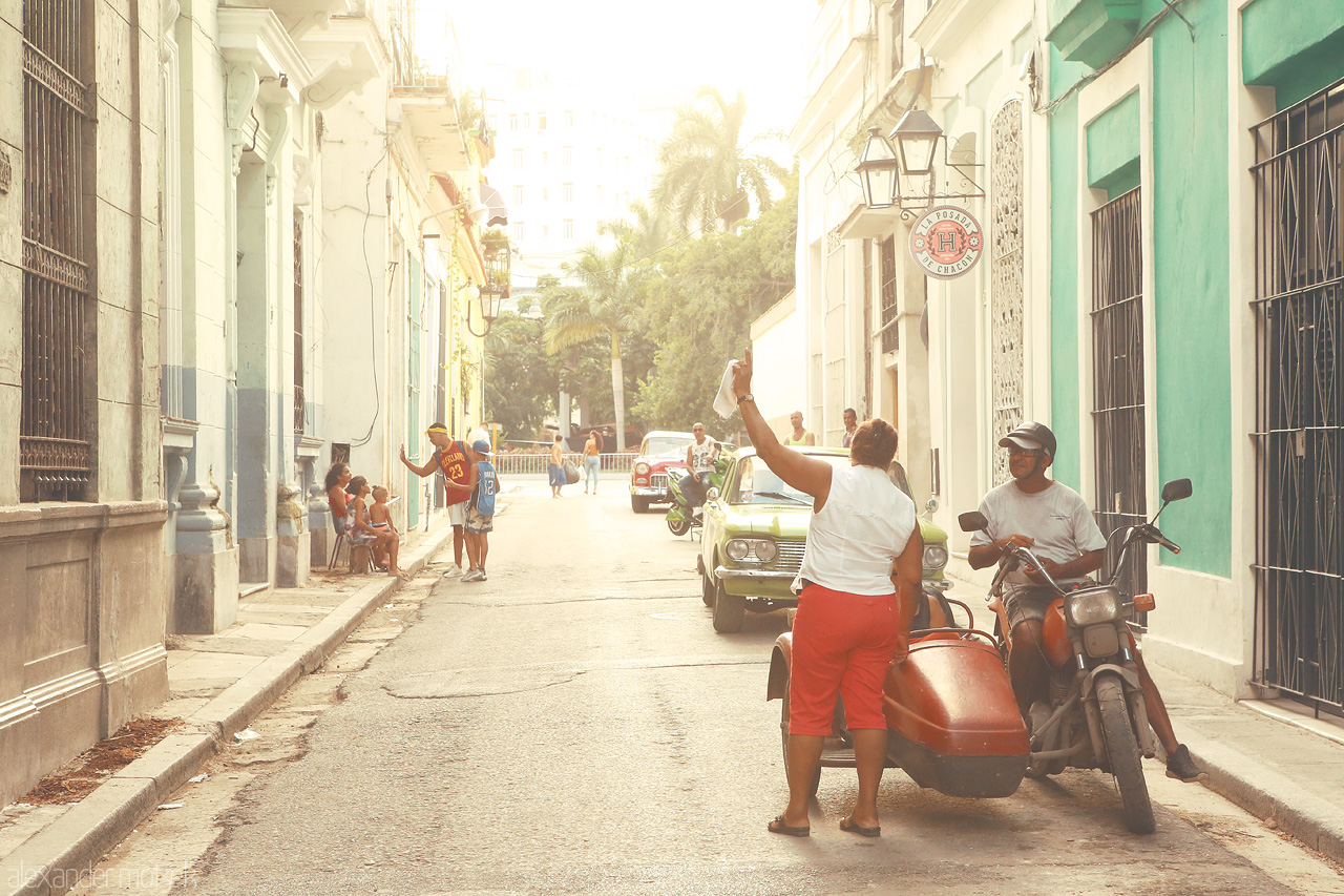 La Posada Foto von La dolce vita in Havana bei Sonnenuntergang