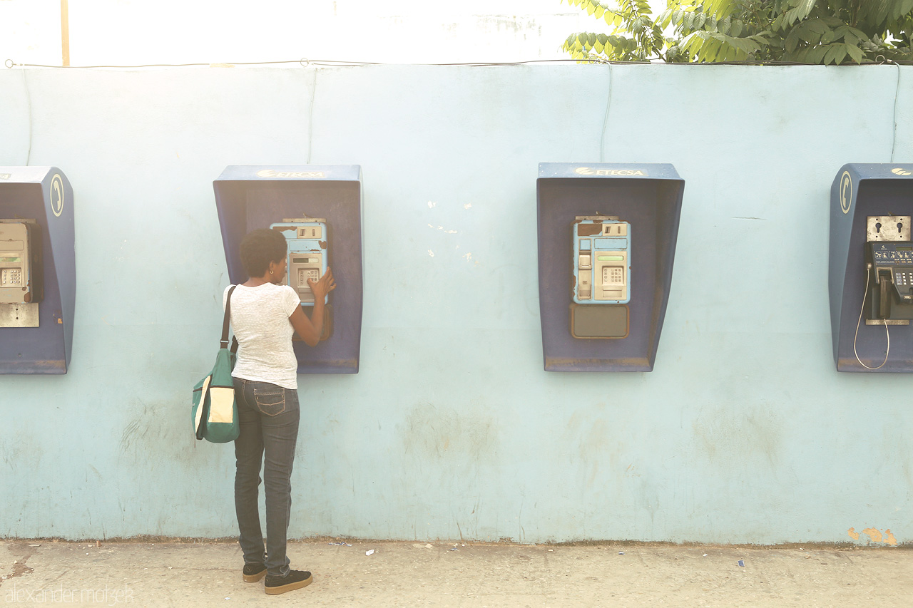 Etecsa Foto von Öffentliche Telefonzellen in Havana